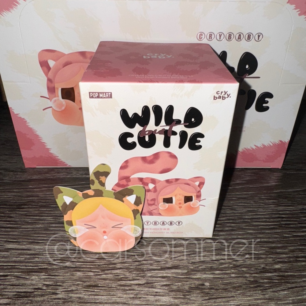 Authentic Pop Mart Crybaby Wild But
Cutie "Camo Cutie"